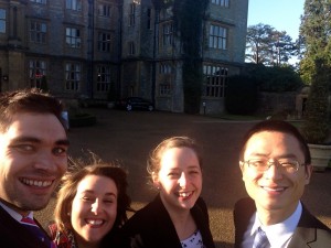 Meet the team! Steve, Laura, Megan and Lidong (L-R).